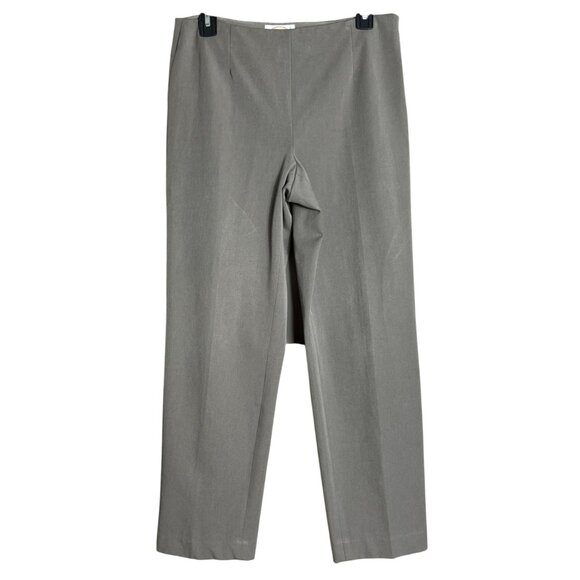 Talbots Ankle Pants Taupe Stretch Minimalist Basic Career Capsule Womens 6 - Picture 1 of 8